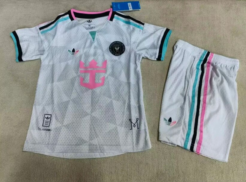 Kids-Inter Miami 26/27 Third White Soccer Jersey(Player)